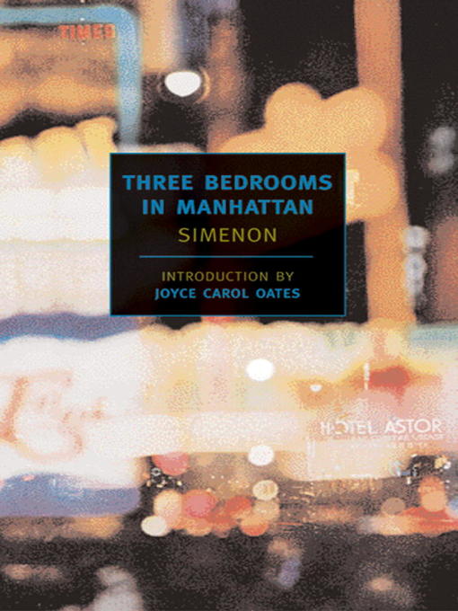 Title details for Three Bedrooms in Manhattan by Georges Simenon - Wait list